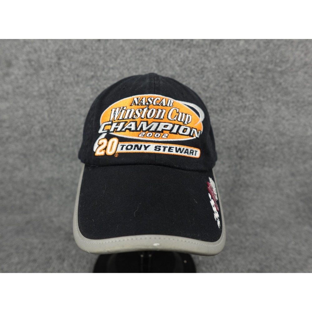 Chase Authentics NASCAR Winston Cup Champion 2002 Tony Stewart Hat Mens OSFA